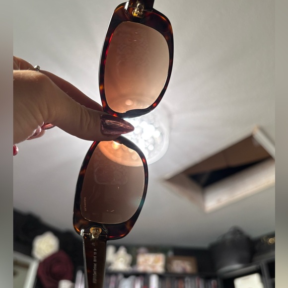 Coach Dark Tortoise Sunglasses - Picture 7 of 14